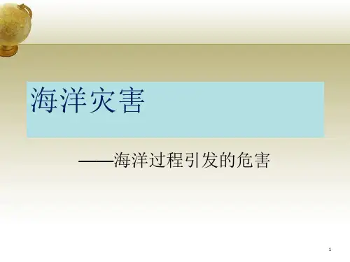 海洋灾害(中图版)PPT课件