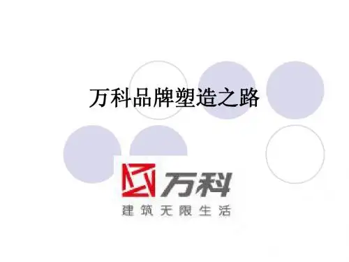 万科品牌塑造之路
