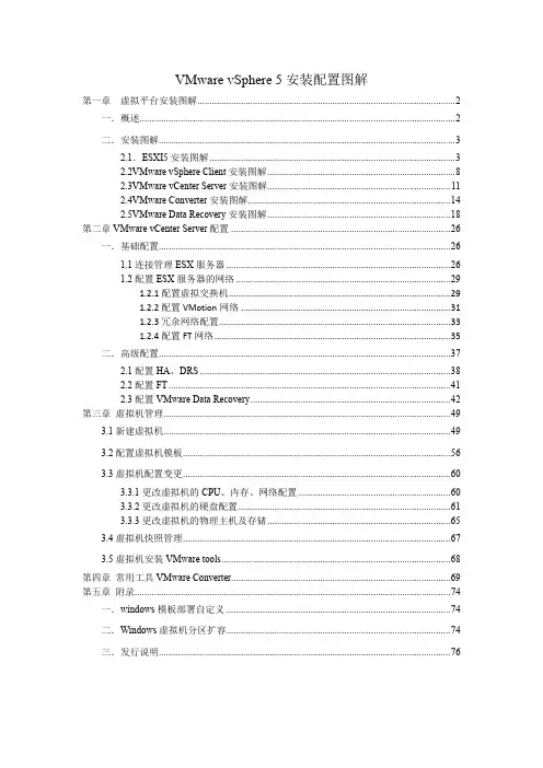VMware5安装管理图解