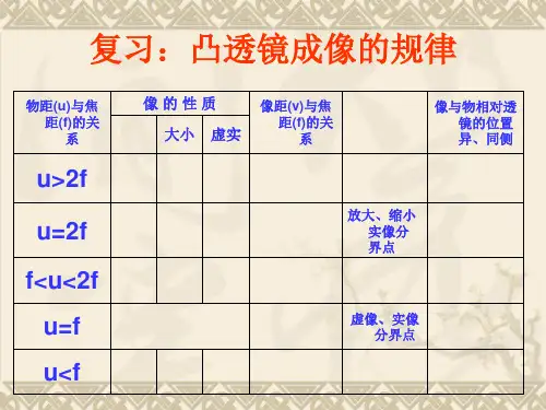 新人教版《眼睛与眼镜》PPT课件