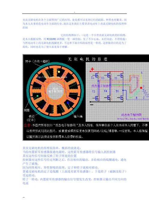 直流无刷电机原理与控制