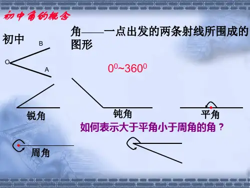 任意角PPT课件