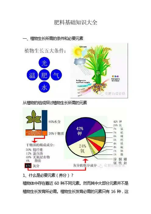 肥料知识大全(图文)