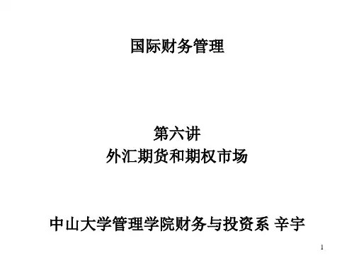 外汇期货和期权市场课件