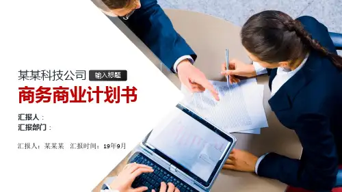 医疗商业计划书ppt