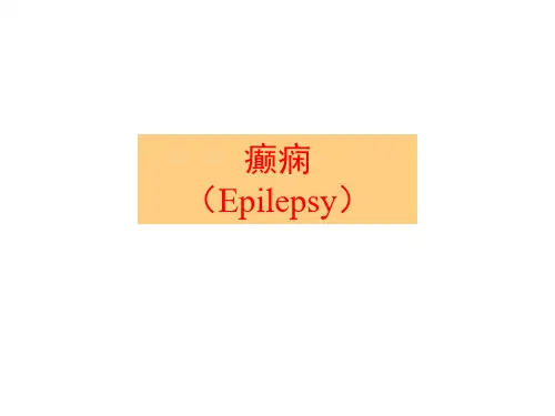 癫痫PPT课件