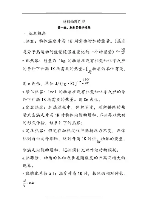 材料物理性能