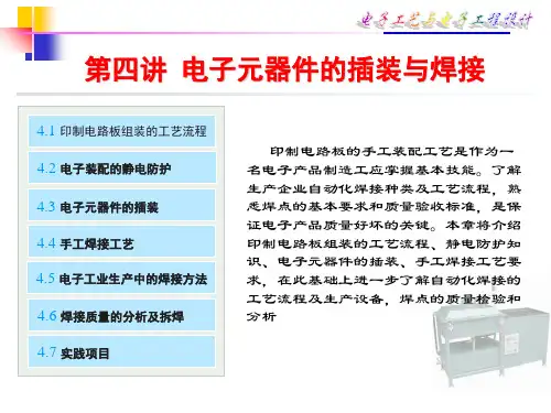 电子工艺-(焊接工艺)