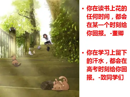 2020年高考前语文大测试讲评