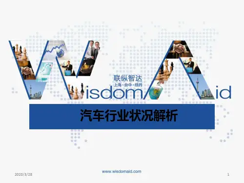 汽车行业分析PPT课件