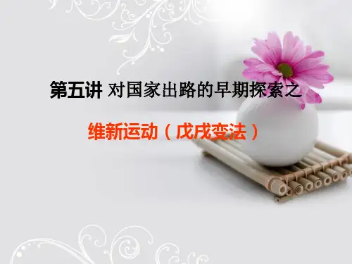 第五讲-对国家出路-的早期探索之维新运动