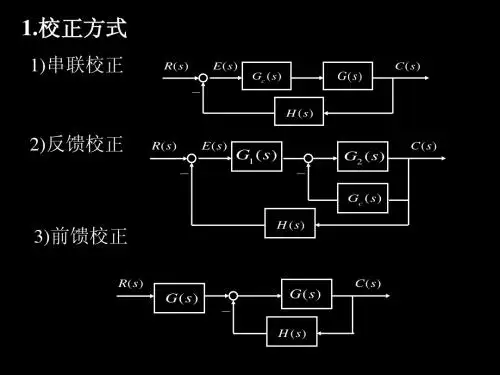 第六章 线性系统的校正方法