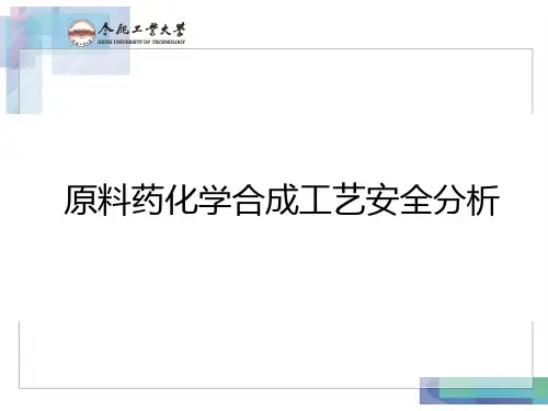 制药过程安全与环保