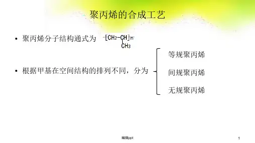 液相本体法生产聚丙烯