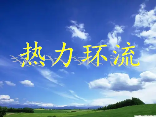 人教版地理必修一热力环流(共22张PPT)