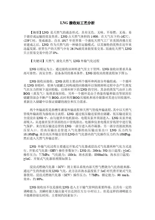 LNG接收站工艺分析