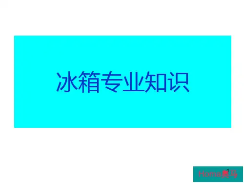 冰箱基础知识ppt课件
