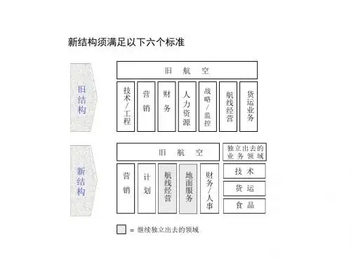 汉莎组织结构调整方案