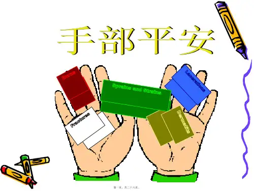 (ppt版)手部安全震撼培训教材