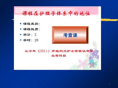 护理管理学——第一章绪论PPT课件
