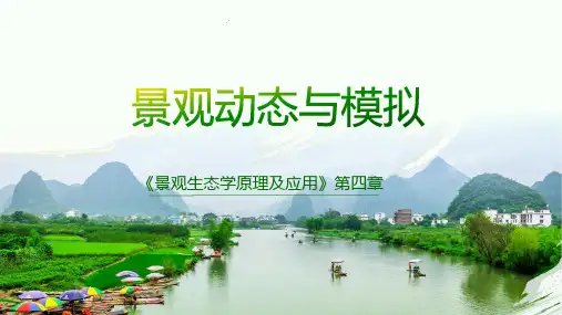 第五章 景观动态与模拟