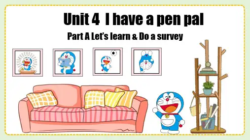 Unit 4 Part A Let's learn(课件)六年级英语上册(人教PEP版)