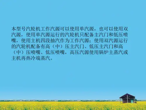 汽动给水泵控制技术讲解