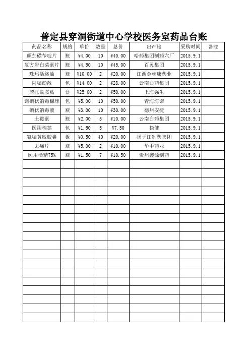 学生生病就诊登记