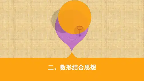 2020届高考数学(文)课标版二轮课件：数形结合思想