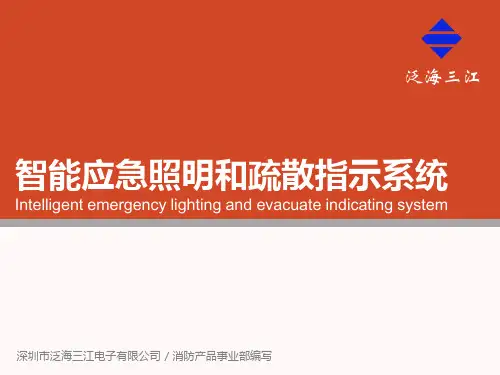 智能应急照明和疏散系统介绍