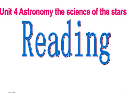 人教版高中英语必修3Unit4Reading(共58张PPT)
