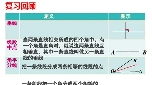 人教版八年级上册11.1.2 三角形的三线