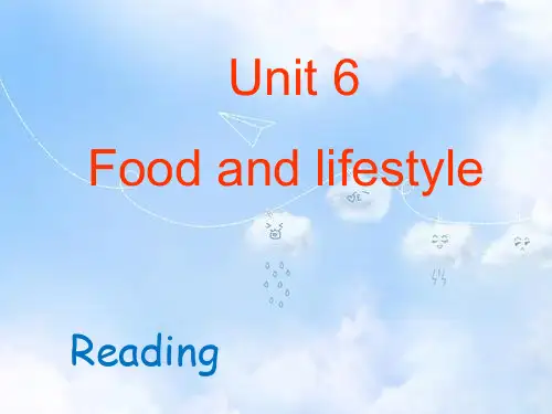 牛津译林版牛津译林版七年级英语上册Unit 6 Food and lifestyle Reading课件