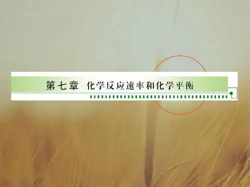 最新-2018年高考化学 化学反应速率和化学平衡复习课件