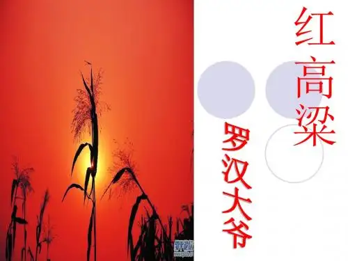 红高粱---罗汉大爷