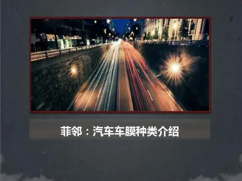 feilin车膜种类介绍