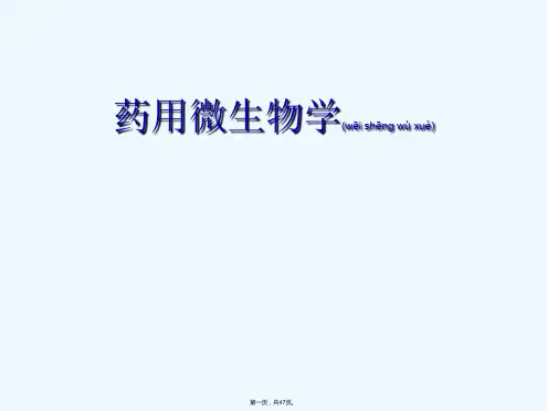 《医学微生物》PPT课件