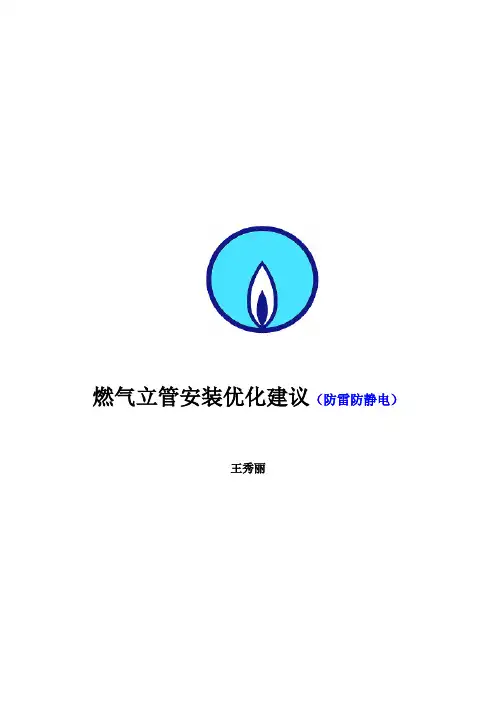 立管安装维护建议(防雷防静电)