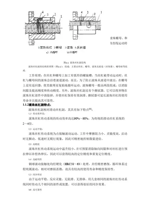 滚珠丝杠