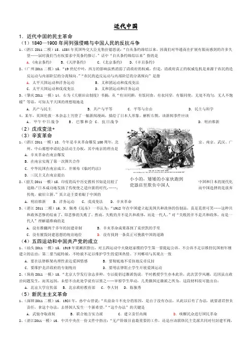 中国近代史——精选推荐