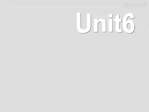 人教版八年级英语下册《Unit6Anoldmantriedtomovethemountains》SectionA1