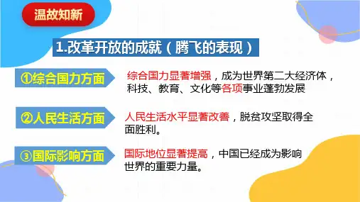 道德与法治人教版九年级(上册)1.2走向共同富裕(课件)(2)(2024版新教材)