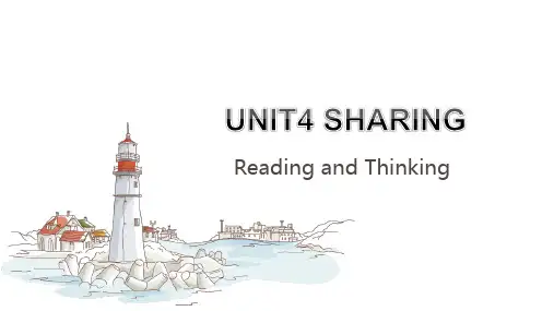 【课件】Unit+4Reading+and+Thinking+课件人教版(2019)选择性必修第四册
