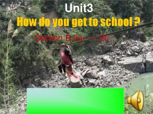 unit3_how_do_you_get_to_school_section_B