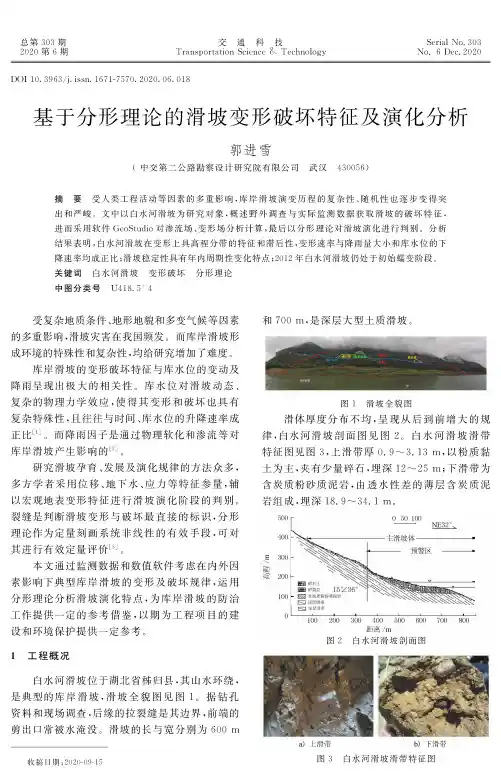 基于分形理论的滑坡变形破坏特征及演化分析
