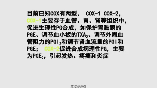 药理学解热镇痛抗炎药PPT