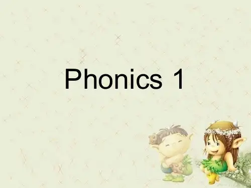 小学英语基础入门精品PPT课件 图文