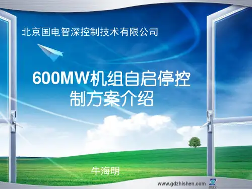60万机组一键启动APS解析