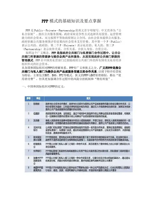 ppp基础知识及要点掌握