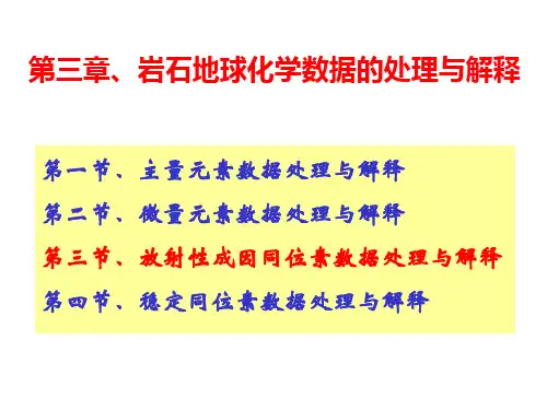 岩石地球化学